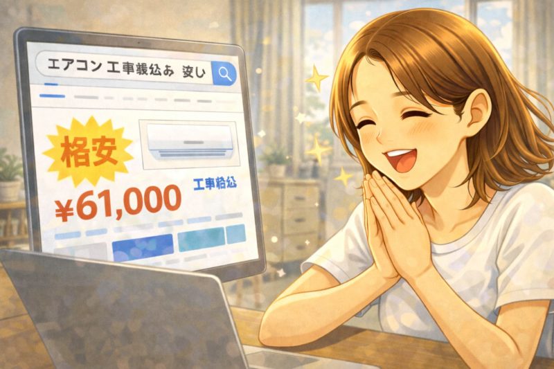 2027年問題に間に合う！工事費込み7万円以下で買えるおすすめエアコン