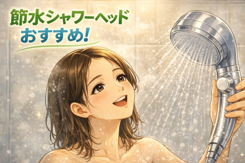 節水シャワーヘッドおすすめ